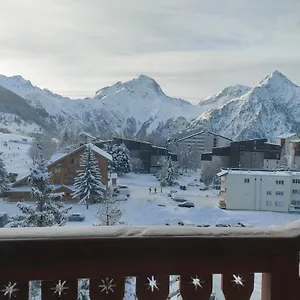  Appartement Plein Sud A Cote Jandri Express, Front De Neige, Vue Splendide, Label 2 Alpes, Classe 2 Etoiles Tourisme